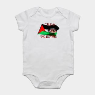 Free Palestine Baby Bodysuit